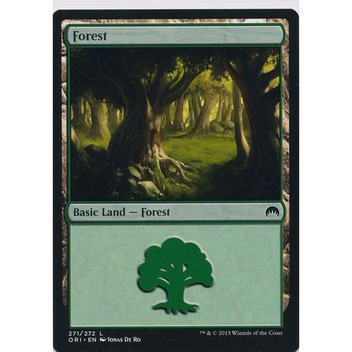 Magic the Gathering MTG Origins 271/272 Forest