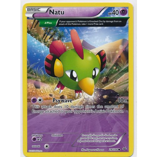 Pokemon Roaring Skies #28/108 Natu