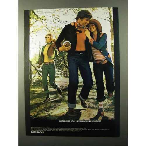 1971 Bass Tacks Shoes Ad - Wouldn't You Like