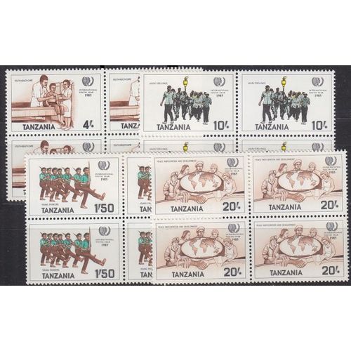 TANSANIA TANZANIA [1986] MiNr 0288-91 4er ( **/mnh ) [01]