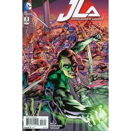 Justice League of America (Vol 4) # 003 NM (CvrA) MODERN AGE COMICS