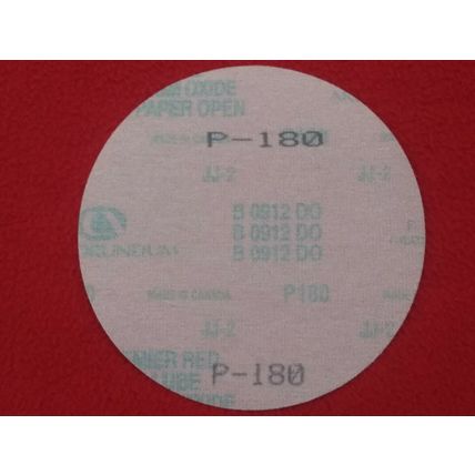 100 Pack Red Diamond Grip On Paper Sanding Discs 6 X NH Aluminum Oxide Grit P180