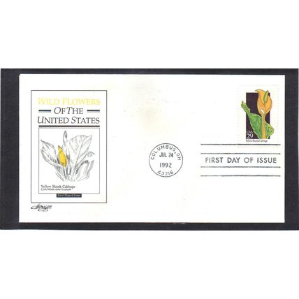 FDC Artmaster 2693 29c Yellow Skunk Cabbage (Cachet-U/A) CV39836