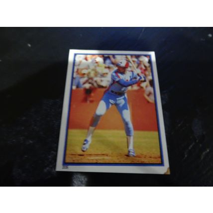1983 Topps Stickers # 205 Al Oliver Good (2) Montreal Expos