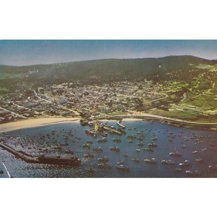 Santa Cruz & Monterey - Lot of 7 - Antique & Vintage Postcards - California Golf
