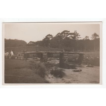 Post Bridge Postbridge Postcard RP Devon