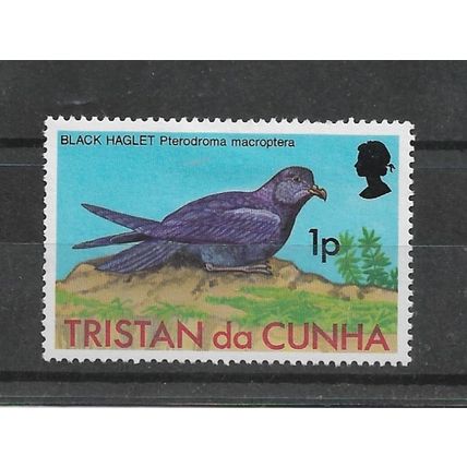 Tristan da Cunha.SG220 1p Great-winged Pettrel.Mounted Mint.Feb22