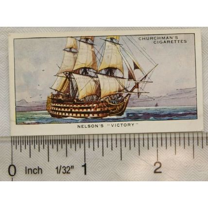 Churchmans Story of Navigation No. 29 Nelson's Victory