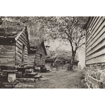 Greves Samlinger Ullensvang Norway Real Photo Postcard