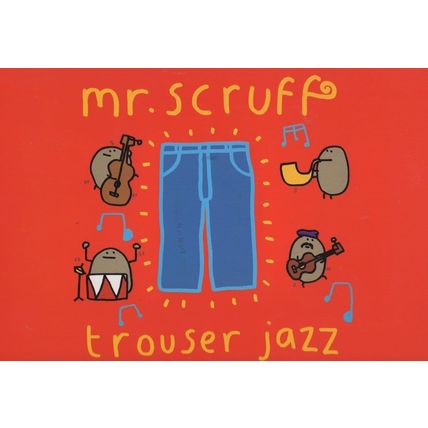 Mr Scruff Trouser Jazz Music Vinyl CD Advertising Postcard