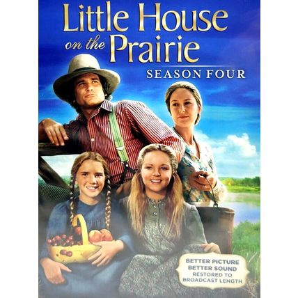 LITTLE HOUSE ON THE PRAIRIE SEASON FOUR DVD Deluxe Remastered Edition (L69)