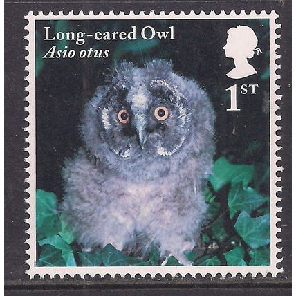 GB 2018 QE2 1st Owls ' Long Eared Owl Chick ' Umm SG 4091 ( C201 )