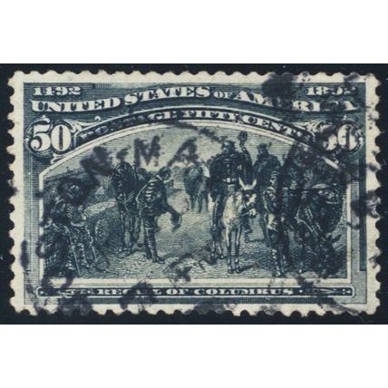 240, Used 50¢ XF Well Centered GEM With PFC Graded 90 Certificate - Stuart Katz