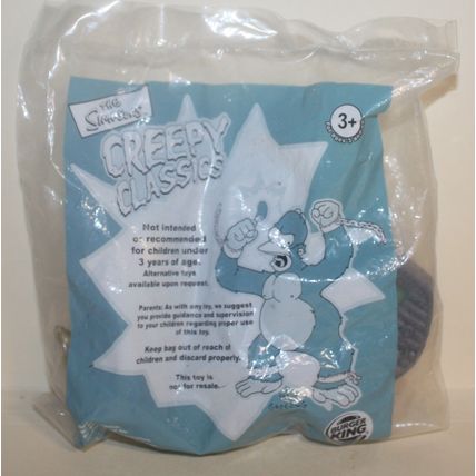 2002 Burger King Simpsons Creepy Classics Kang from Outer Space Mint in Package