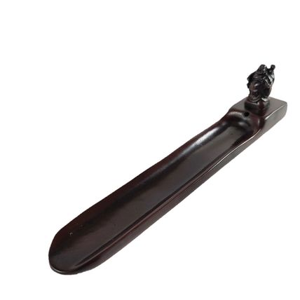Resin Buddha Ash Catcher Brown Resin Incense burner for Sticks A56