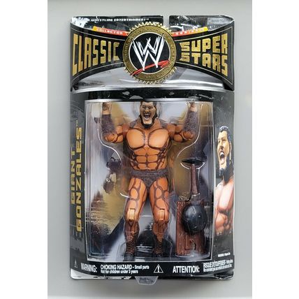 wwe wwf ljn deluxe classic superstars 1 of 500 giant gonzales wrestling figure