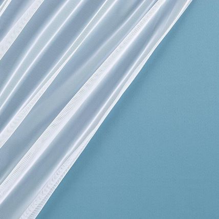 Exclusive Home Catarina Blackout Curtain + Sheer Grommet Pair-52"x108"-TURQUOISE