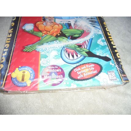 AQUAMAN: War of the Water Worlds CD-ROM! MIP! 1996 1st Edition! $13.00 Shipped!!