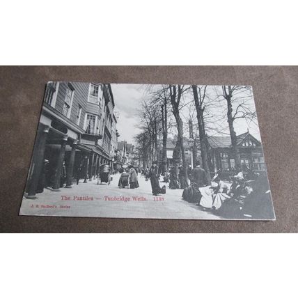 1904 fr Stafford Series Postcard - Busy scene, Pantiles - Tunbridge Wells, Kent
