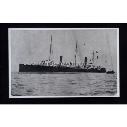 na9593 - Royal Navy Warship - HMS Bellona - built 1891 - photograph