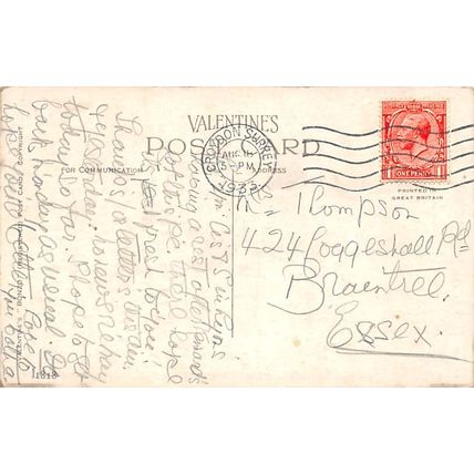 G E Studdy : I'm lucky to have found you! : "Bonzo" postcard 1818 pu