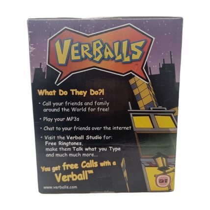 Verballs Internet Skype Telephone Toy, MP3 Play Handsfree, Certified 2006 - Baby