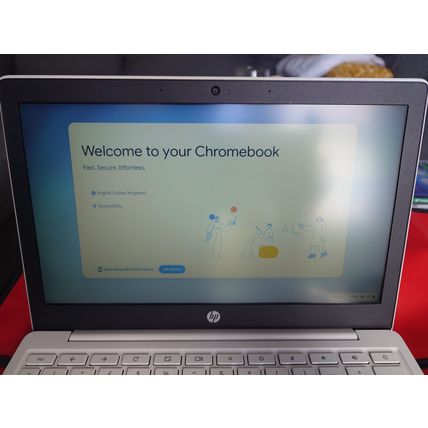 HP Chromebook Laptop - Snow White (11a-na0000na 6P122EA)
