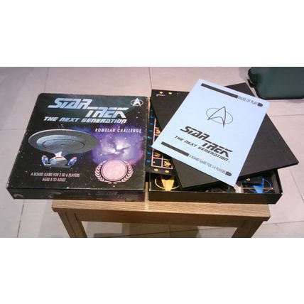 STAR TREK: THE NEXT GENERATION: ROMULAN CHALLENGE (MMG Ltd) VINTAGE 1994