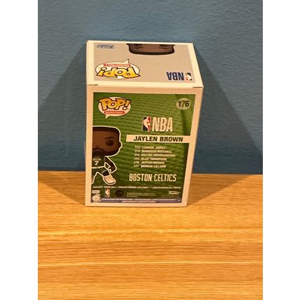 Funko Pop! NBA: Basketball - Jaylen Brown #176 Figure (Box & Protector)