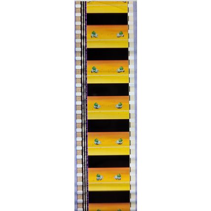 Pokemon . Pk TSR - a038L . 1 STRIP OF 5 - 35MM FILM CELLS