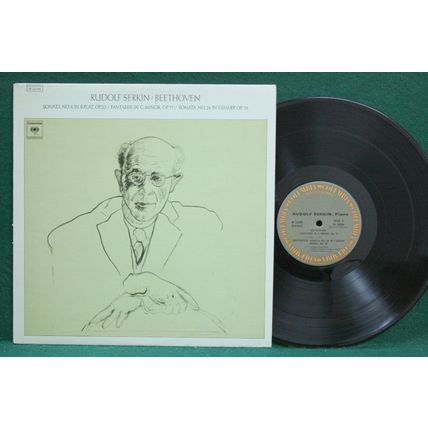 Rudolf Serkin - Beethoven: Sonata No. 11/24/Fantaisie - M 32294 - EX+