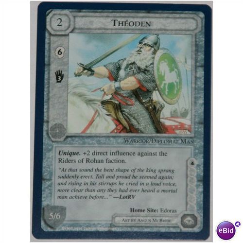 Middle-Earth MECCG The Wizards Unlimited Théoden