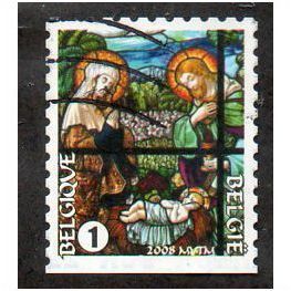 BEL 2008 (54c) (S/A) 'CHRISTMAS' FINE USED (EBID10478)