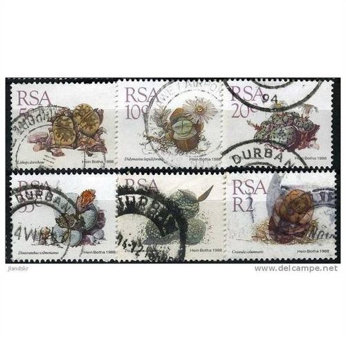 1988 6 different values - #183 fine used (o)