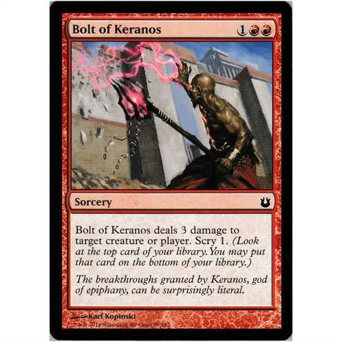 Magic the Gathering - Born of the Gods - #89/165 - Bolt of Keranos