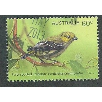 AUS 2013 60c ' BIRDS -PARADOTES' FINE USED (EBID36-569)