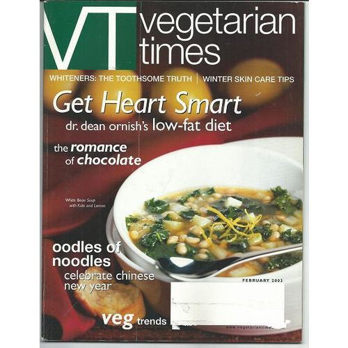 VEGETARIAN TIMES magazine FEBRUARY 2003