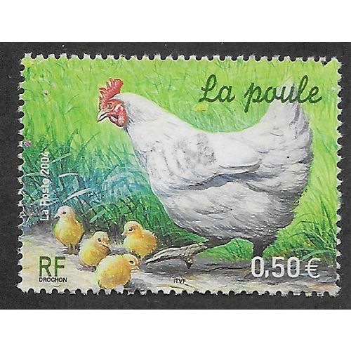 FRA 2004 50c 'FARM ANIMALS' FINE USED (EBID56-064)