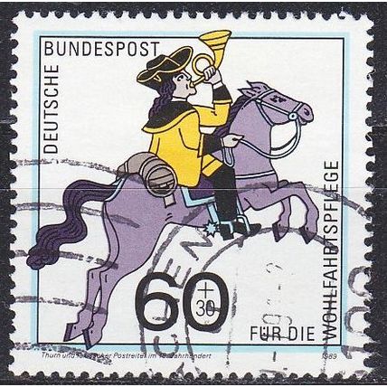 GERMANY BUND [1989] MiNr 1437 ( O/used ) Post