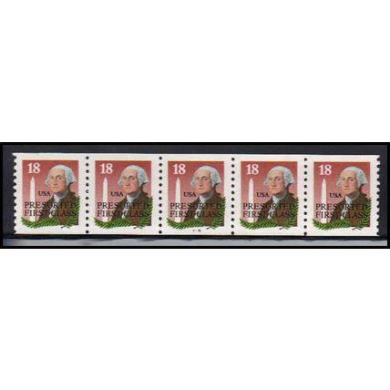 2149av 18c George Washington Very Fine MNH Dry Gum PNC 33333/5 X2414