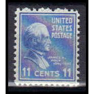 816 11c James Polk Fine MNH B0489