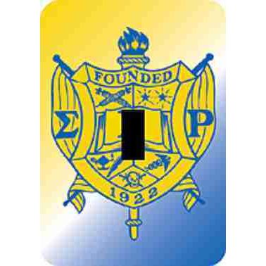 Sigma Gamma Rho Switch Plate (African American Fraternity-Sorority Light Switch