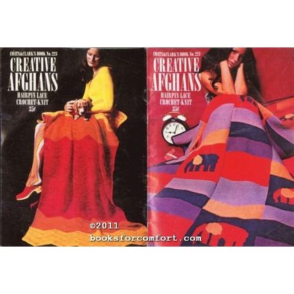 Creative Afghans: Hairpin Lace, Crochet-Knit Book No 223