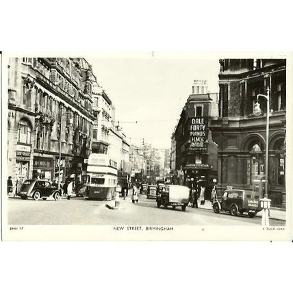 Warwickshire BIRMINGHAM New Street Postcard (Tuck BMH.17)