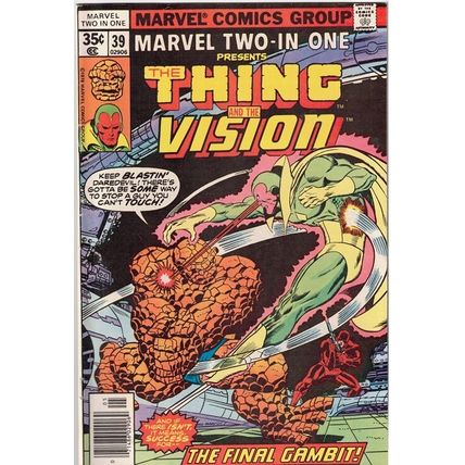 MARVEL TWO - IN - ONE # 39 THE THING and THE VISION (1978)