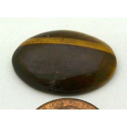 Golden Tiger Eye Freeform Gemstone Cabochon 367