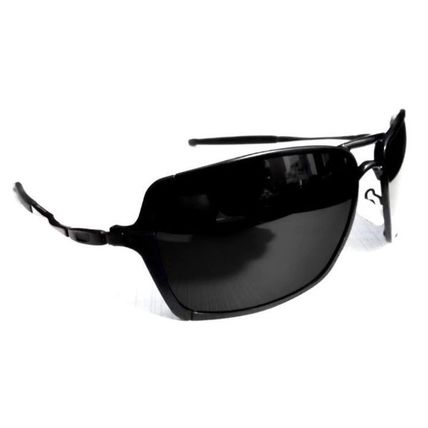 Inmate X-Metal Silver Black Probation Sunglasses