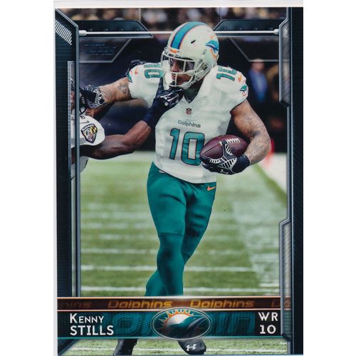 2015 Topps Football 192 Kenny Stills Miami Dolphins