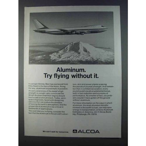 1980 Alcoa Aluminum Ad - Try Flying Without It