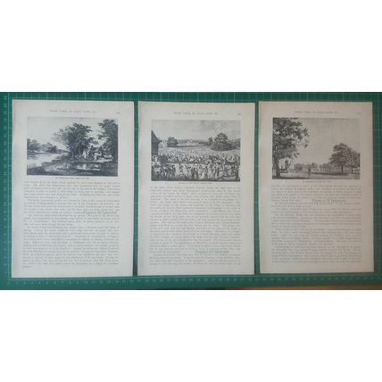 (5957) Hyde Park In Days Gone By - 1897 Article